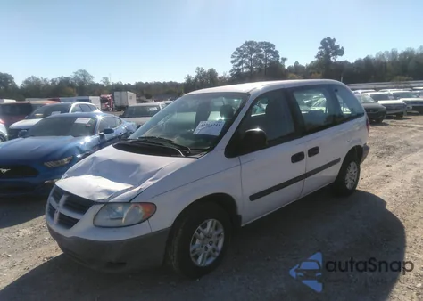 2007 Dodge Caravan Se из США, поврежденный, VIN 1D4GP25BX7B236155
